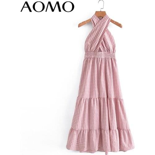 Женские летние платья AOMO China At AliExpress