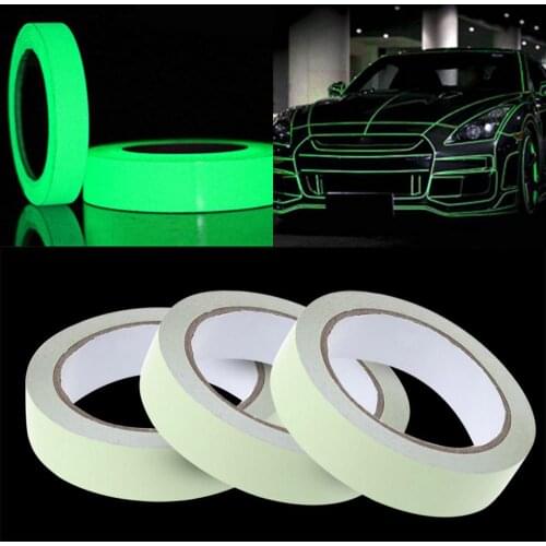 Car Stickers DIY Light Luminous Warning Tapes Sticker Night Magic Reflective Tape Safety Car-styling Accessories r25
