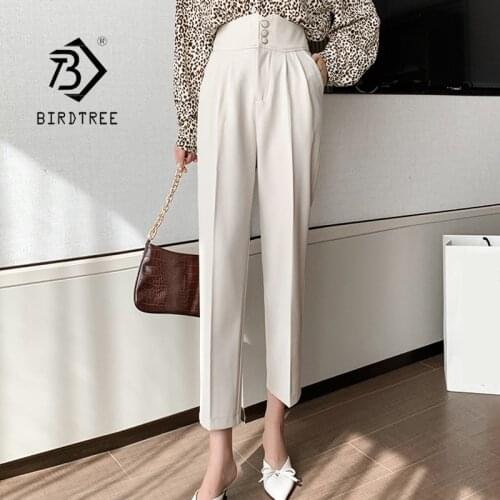 BIRDTREE TB Women's Straight Trousers