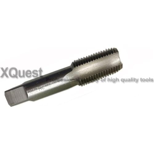 XQuest HSS Left Hand Tapered PIPE Taps Rc 1/8 1/4 3/8 1/2 3/4 Straight Pipe Thread tap G 1/8-28 1/4-19 3/8-19 1/2-14 3/4-14