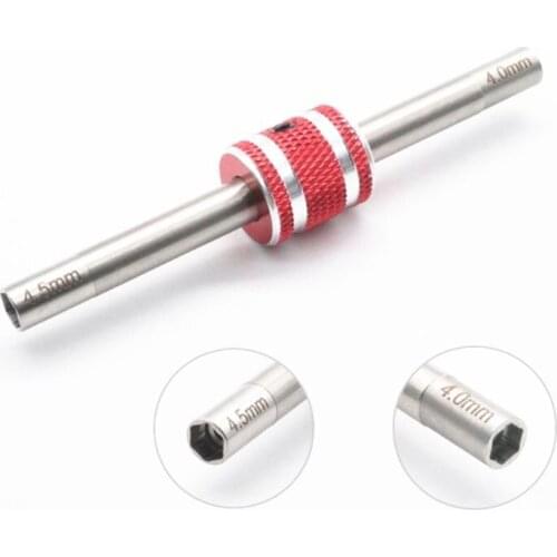 Mini 4wd Hexagonal Turnbuckles 4-4.5mm Self-made Parts For Tamiya Pro Tool For Installing and Removing Nut 634F