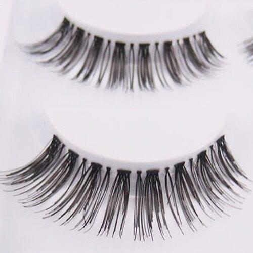5 Pairs Fashion Black Man-made Soft Fake Eyelashes Thick Eye Lashes Extension Makeup False Eyelashes Cosmetic Tool