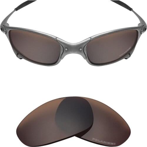 Mryok+ POLARIZED Resist SeaWater Replacement Lenses for Oakley Juliet X-Metal Sunglasses Bronze Brown