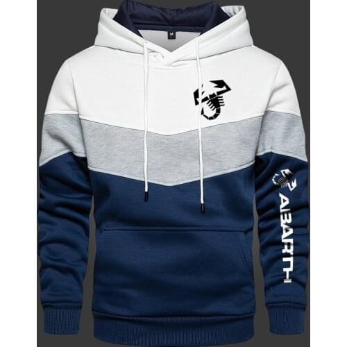 2021 New Mens Hooded Abart Fashion Long Sleeve Outwear Autumn Spring Casual Hoodies Fleece Warm Sportswear Thicken Sweatshirts