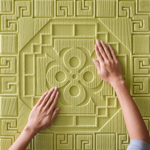 Pvc wallpapaer 3D Wall Stickers Bedroom Decor Foam Brick Room Decor Wallpaper Wall Decor Living Wall Sticker For Kids Room