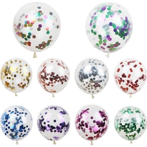 10pcs Multicolor Confetti Balloons 12inch Birthday Party Latex Balloons Wedding Party Decoration Baby Shower Supplies