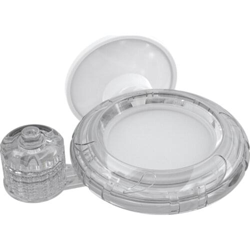 Fish Tank CO2 Diffuser Bubble Air Refiner CO2 Atomizer Reactor for Aquatic Plant Aquarium Atomizer with Suction Cup