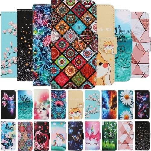S21 Plus Cute Cat Unicorn Phone Case on for Etui Samsung Galaxy S21 Ultra S21Plus 5G Case Flip Wallet Leather Cover Hoesje Women