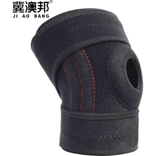 1PC Sports Kneepad Men Pressurized Elastic Knee Pads Support Fitness Gear Basketball Volleyball Brace Protector