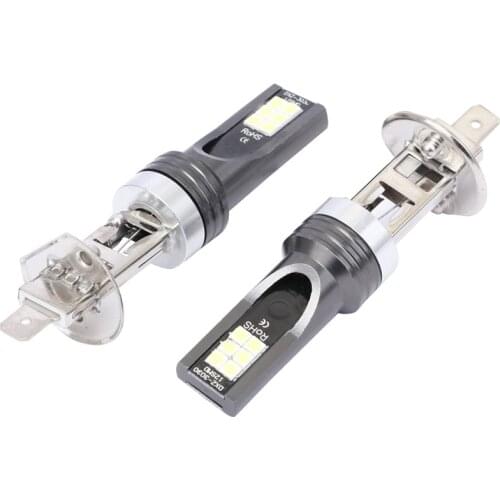 1 Pair H1 Fog LED Headlight 110W 20000LM 6000K Driving DRL Lamp