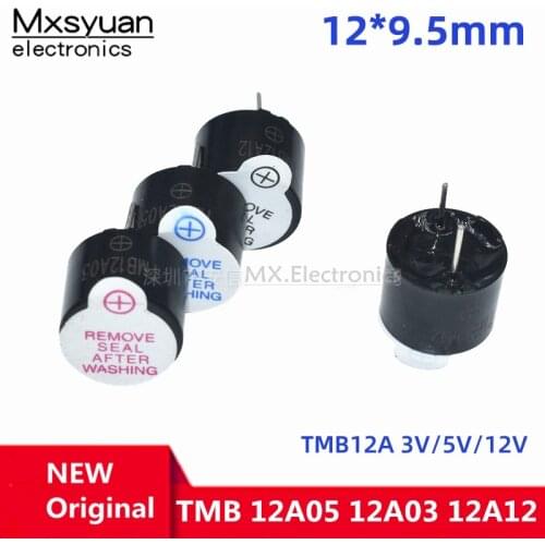20PCS/LOT Active buzzer 3V / 5V / 12V tmb12a03 tmb12a05 tmb12a12 active buzzer 12 * 9.5mm