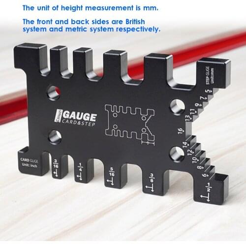 Aluminum Alloy Woodworking Mortise And Tenon Gauge Practical Woodworking Auxiliary Tool to Assist Measurement