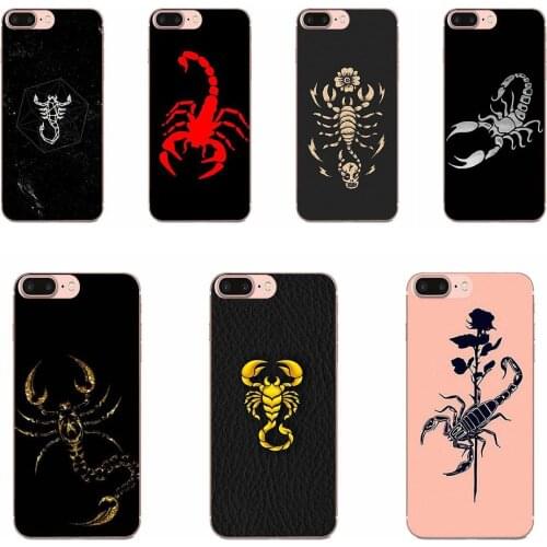 Animal Crab Scorpion For Samsung Galaxy A10 A20 A20E A3 A40 A5 A50 A7 J1 J3 J4 J5 J6 J7 2016 2017 2018 TPU Cell Cover Case