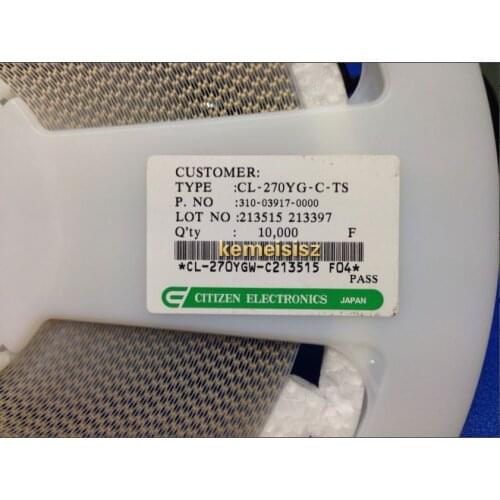 CL-270YG-C-TS CITIZEN 0603 CITIZEN lateral side green high -quality 570nm