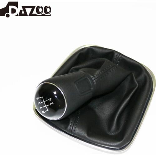DAZOO NEW Original PU Leather Gear shift Knob handle For 2014-2018 POLO 6CD711113A 6CD 711 113A 2014-2018