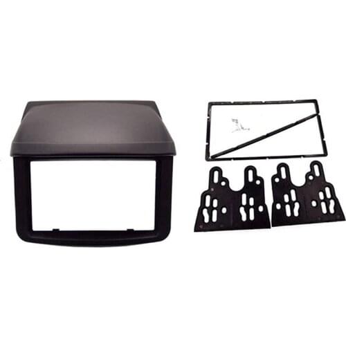 Double Din Fascia for Mitsubishi Pajero Sport Triton L200 Radio DVD Stereo Panel Dash Mounting Installation Trim Kit