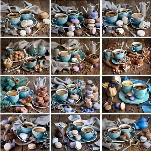 Evershine Diamond Painting Coffee Full Square Diamond Embroidery Cup Picture Of Rhinestones Mosaic Cross Stitch Kit Home Decor