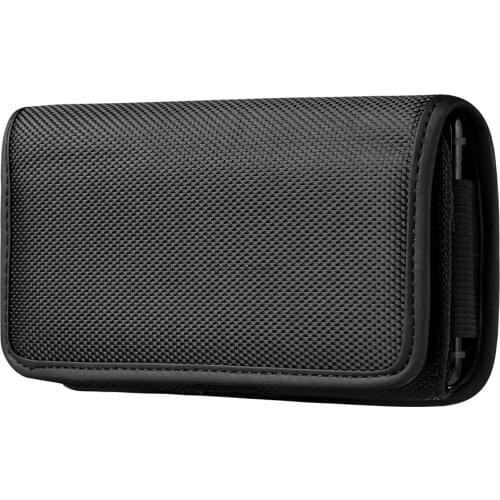 Belt Pouch Case For Nokia 1.3 C1 Nylon Fanny Pack Bag Flip Holster Cover for Sony Xperia 1 II 10 II Belt Holster Outdoor for Men