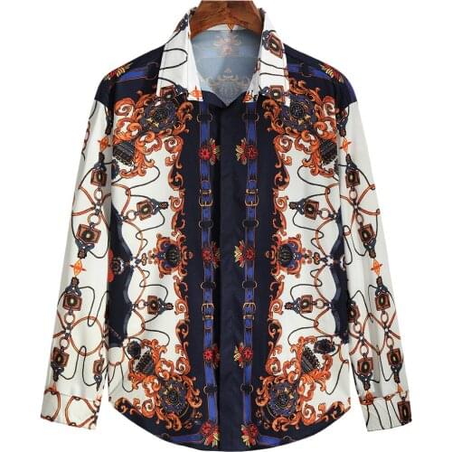 Luxury Royal Shirt Men 2021 Brand Slim Fit Long Sleeve Mens Dress Shirts Party Wedding Prom Social Shirt Male Chemise Homme 4XL