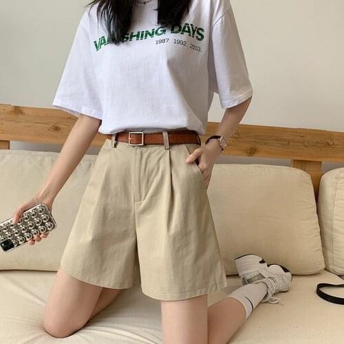 S- 4XL Full Plus Size Harem Pants Women Summer High Waist Khaki White Black Shorts Girl Clothing Big Size Casual Harajuku Female