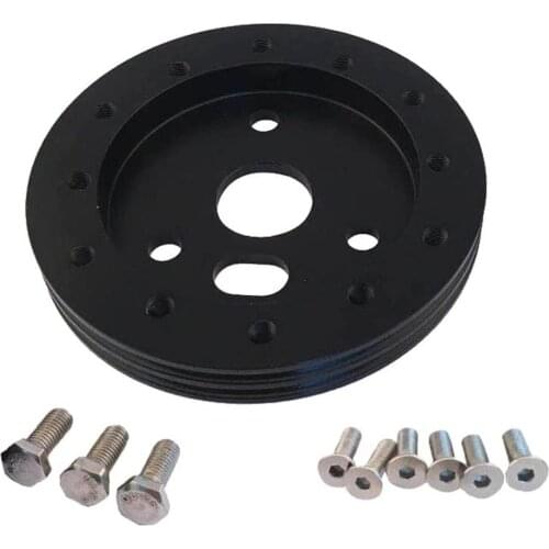 1.375'' Auto Replacement Steering Wheel Adapter Boss Spacer Pad Gasket 6 Holes to 3 Holes