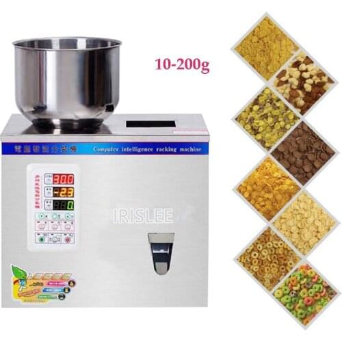 200G Intelligent Granule Filling Machine Dispensing Machine Tea Seed Granule Automatic Weighing Packaging Machine