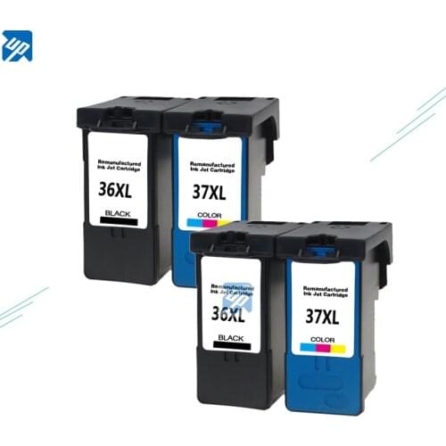 4 replacement For Lexmark 36 37 Ink Cartridge For Lexmark 36XL 37XL Series x3650 x4650 x5650 x6650 x6675 Z2420 Printer