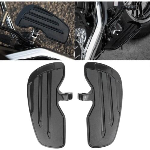Aluminum Front Rider Floorboards Foot Pegs Footboard Fit for Indian Scout / Sixty / Bobber 2015‑2021