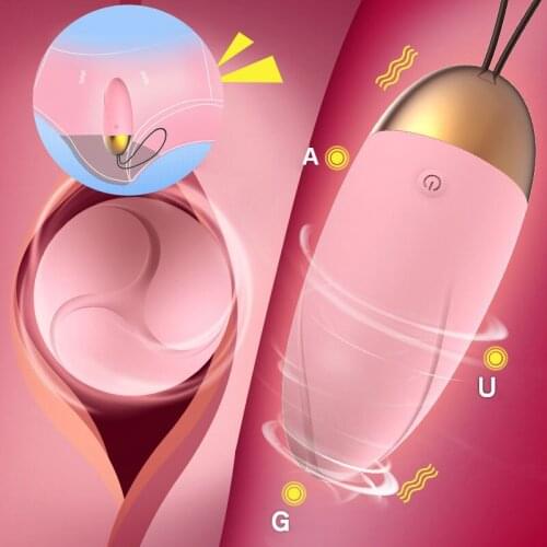 Wireless vibrating egg female plug-in vibrating egg shrinking device Kegel vagina massage ball G-spot stimulation couple sex toy