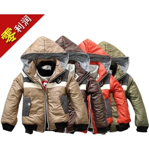 2017 Children kids boys winter Outdoor jacket teenage clothes Waterproof windproof breathable boy girl winter coat 2-5 age