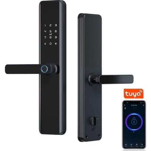 TTlock Tuya APP Remote Control Smart Home Door Lock M1 Door Access Control Anti-theft Lock Biometric Fingerprint Lock