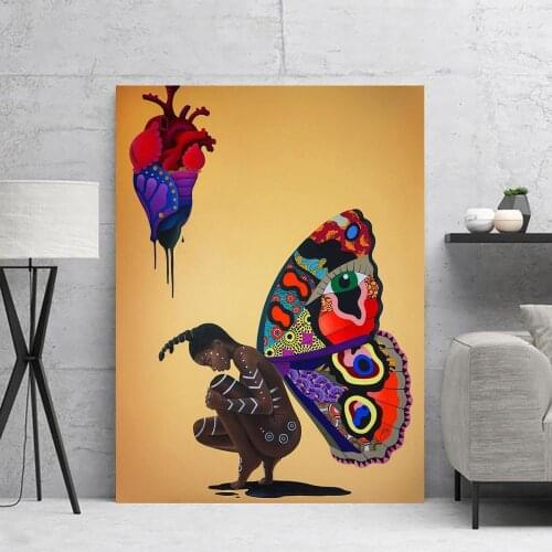 Home Decor Prints Painting Tableaux Muraux HD Pictures Abstract Wall Art HD Modular Canvas Poster Bedside Background No Frame