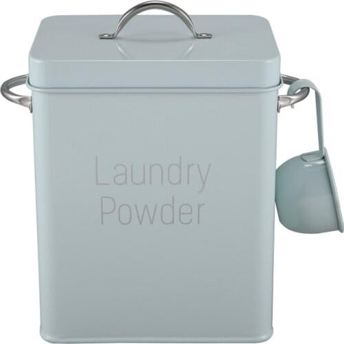 Beautiful Powder Laundry Powder Boxes Storage with Scoop