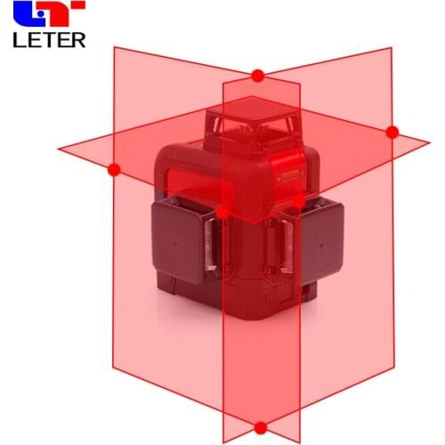 NEW leter 3D Green Laser Level Cross Line Laser Projectors line 360 degree laser