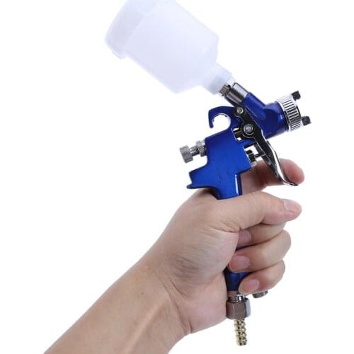 0.8mm/1.0mm Nozzle H-2000 HVLP Professional Spray Gun Mini Air Paint Spray Guns Airbrush Power Tools For Painting Car Aerograph