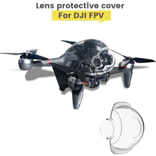 Transparent Gimbal Lens Guard for DJI FPV Dust-proof Anti-collision Protective Drone Camera Flying Cover for DJI FPV Accessories