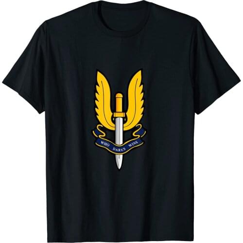 SAS British Army Tees Special Forces Vintage Men T-Shirt Short Casual Cotton O-Neck harajuku shirt