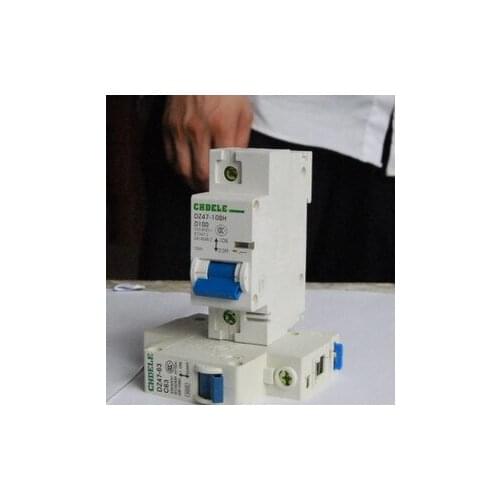 Shanghai Electric miniature circuit breakers DZ47-100/1P D100 type 63A 80A 100A