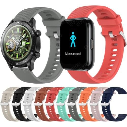 Silicone Strap For Realme watch 2 Pro Band For Realme watch S Smartwatch Wristband Bracelet Watchband Replaceable Accessories