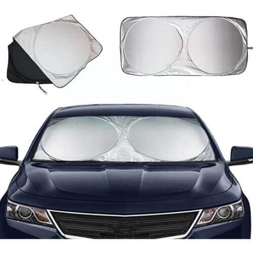 Universal UV Protection Shield Front Rear Car Window Windshield Cover Shade Ice Sunshade Sun Anti Car Visor Shade Auto N0E0