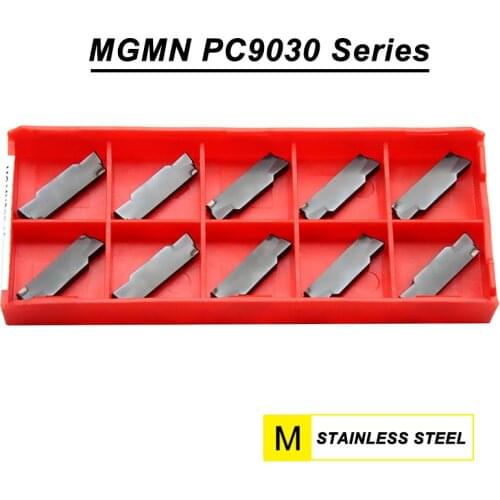 Insert MGMN150 MGMN200 MGMN250 MGMN 300 4mm 5mm PC9030 Carbide Inserts Machining Stainless Steel Grooving Turning Cutting Tool