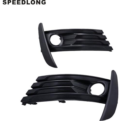 1Pair Front Fog Light Lamp Grille Cover Bezel Trim Fit For Toyota Corolla 2017-2018 EU