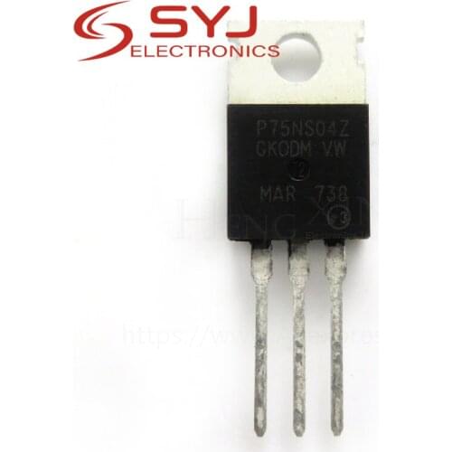 10pcs/lot STP75NS04Z TO-220 P75NS04Z P75NS04 TO-220 STP75NS04 In Stock