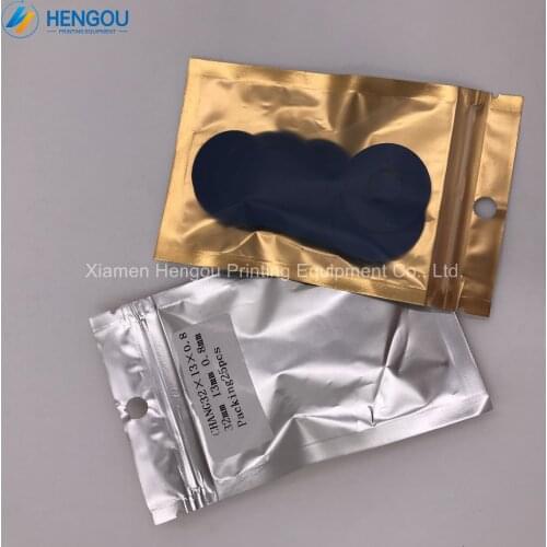 100 Pieces high quality 66.028.401 Rubber Sucker for offset Printing Machine Parts 32x13x0.8mm