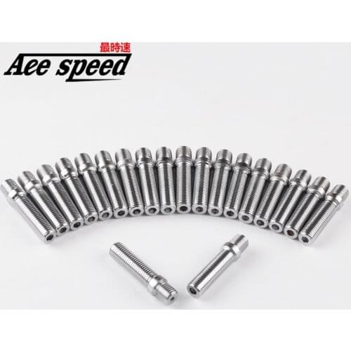 20pcs/set EXTENDED Wheel Stud Conversion Tall Lug Bolts / SCREW ADAPTER kit