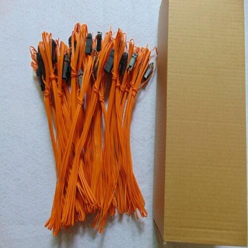 300cm 40pcs Orange Yellow-Wire DJ Copper Line 0.45MM Wireless Remote DMX CE Fireworks LED 433MHZ Switch Wedding Equipment