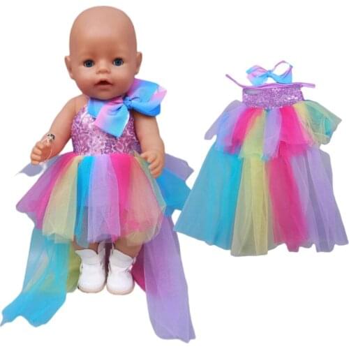 43cm Baby Doll Riding clothes for babynew born doll clothes 18 Inch American OG girl Doll jacket