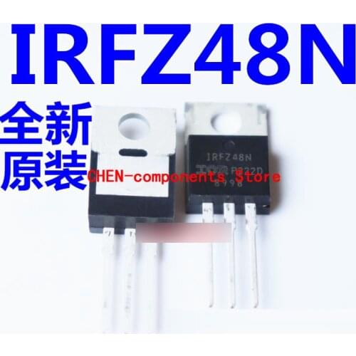 5pcs Imported brand new original IRFZ48N field effect tube TO-220