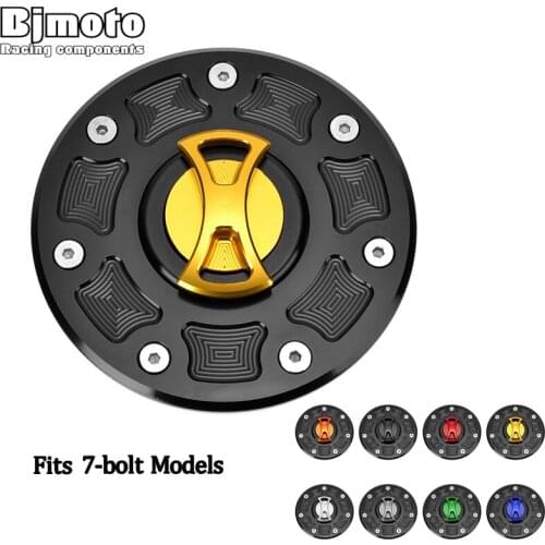7 bolts Fuel Gas Tank Cap CNC Cover For Kawasaki ZXR-250 All Years ZXR250 ZXR 250 GTR1000 ZG1000 GTR ZG 1000 CONCOURS 1986-2006