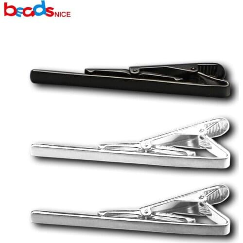 Beadsnice 925 Sterling Silver Tie Clip Kit Tie bar Personalized Tie Clips Custom Logo Engraved Mens Tie Clip ID 36481
